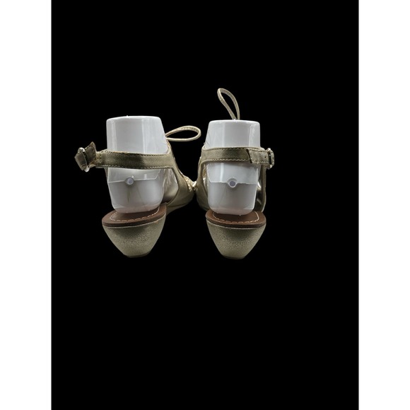 Carlos by Carlos Santana Light Gold Embellished Sandals Size 9 - Picture 2 of 5